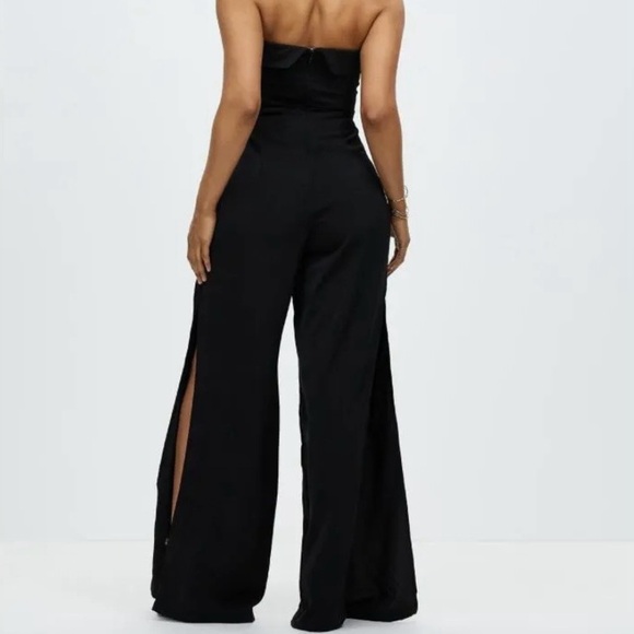 NWT, Runway The Label Women’s Nami Strapless Wide Leg Jumpsuit in Black, Size 4 - Picture 15 of 15